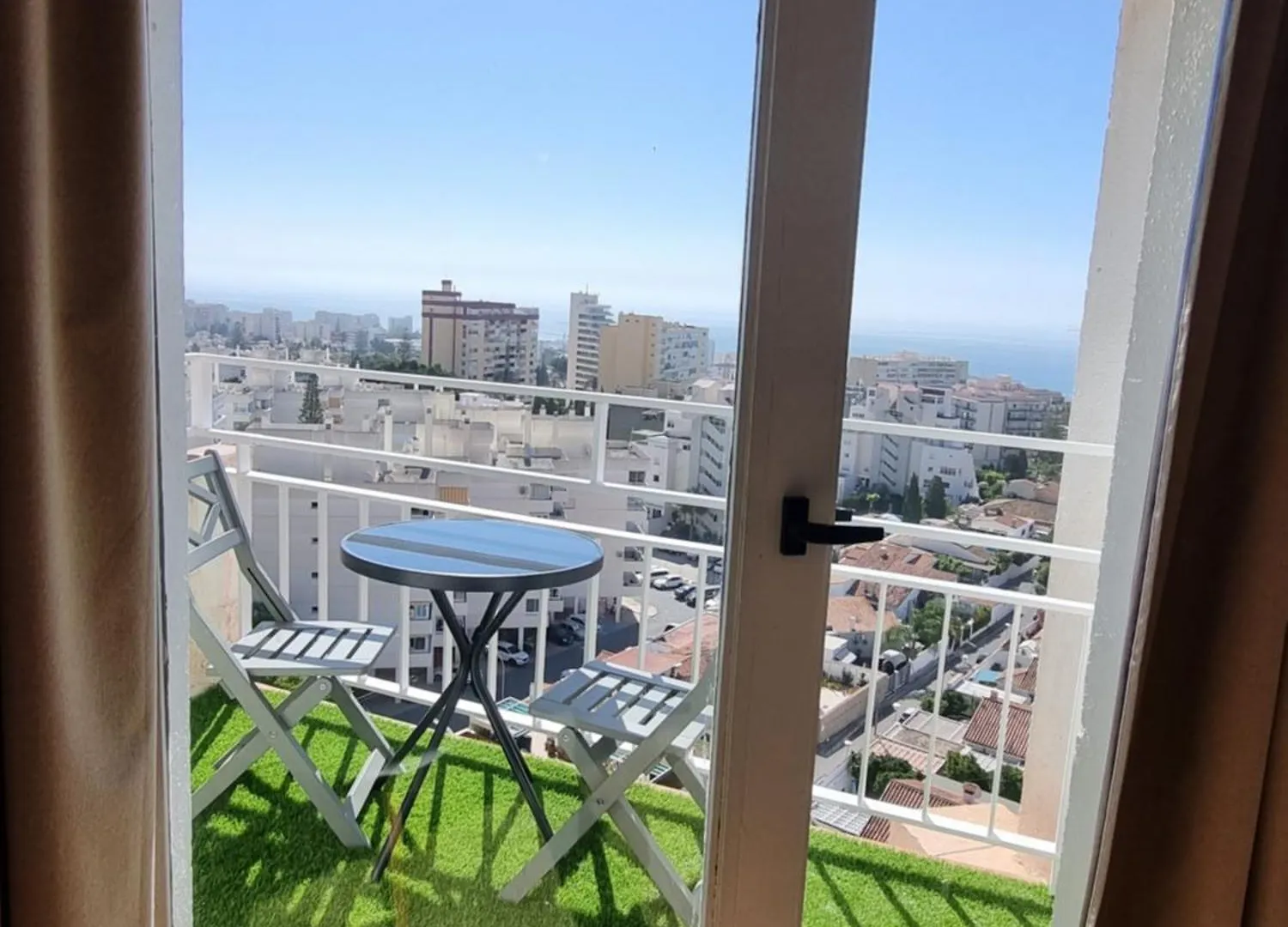 Acuario Moderno Estudio Vistas Al Mar Benalmádena Appartamento